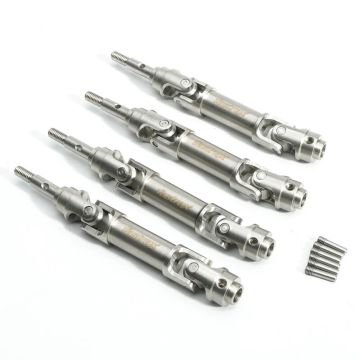 Fastrax Mini Maxx 304 Steel CVD Driveshaft Set (4pc)