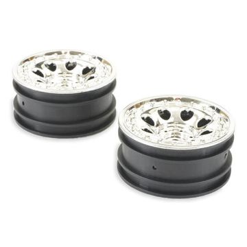 FTX Outback 3 Treka Chrome Wheels (Pr)