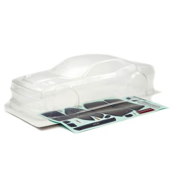 FTX 1/10 Stinger Dodge Challenger Style RC Car Body Shell - Clear