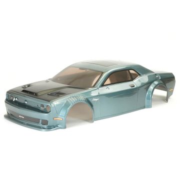 FTX 1/10 Stinger Dodge Challenger Style RC Car Body Shell - Painted - Grey