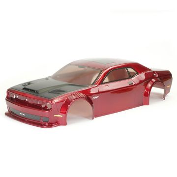 FTX 1/10 Stinger Dodge Challenger Style RC Car Body Shell - Painted - Red