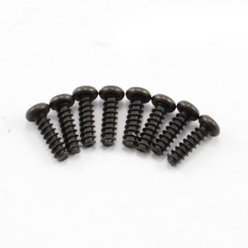 FTX Round Head Self Tapping Hex Screw 8pcs M3*10