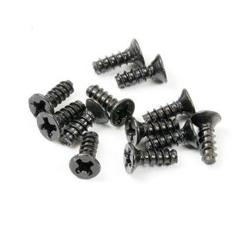 FTX Round Head Screw 2 X 6mm (12)