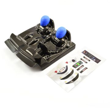 FTX Outlaw Driver Cockpit w/Blue Decals
