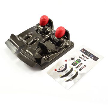 FTX Outlaw Driver Cockpit w/Red Decals