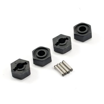 FTX Outback Fury/Hi-Rock Wheel Hex w/2x10 Pins (4pc)