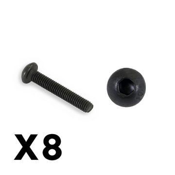 FTX Outback Fury Button Head 3 X 18mm Hex Screw (8pc)