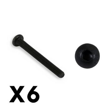 FTX Outback Fury Button Head 3 X 28mm Hex Screw (8pc)