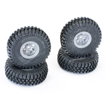 FTX Outback Mini X 2.0 Finder Mounted Tyres/Grey Wheels