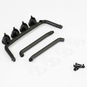FTX Outback Mini X 2.0 Patriot Roll Cage & Spot Light Set