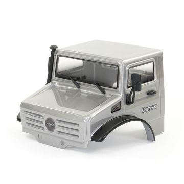 FTX 1/18 Outback Mini XP Evo Unimog Style RC Crawler Truck Body Shell - Silver