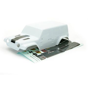 FTX Outback Fury XC PVC Bodyshell - White