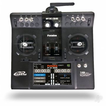 Futaba FX36 18-channel RC Air Transmitter Radio w/ R7208SB Receiver