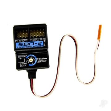 Futaba SBD-2 8-channel S.Bus Servo Decoder