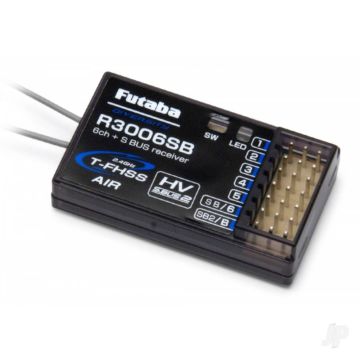 Futaba R3006SB 6-channel Air Receiver (18-channel S.Bus) T-FHSS