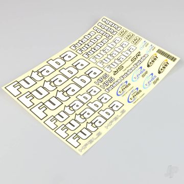Futaba Car Decal Sheet