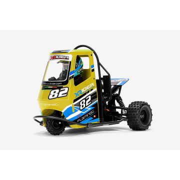 X-RIDER FLAMINGO 1/8 RTR RC RACING TUK TUK TRIKE - YELLOW