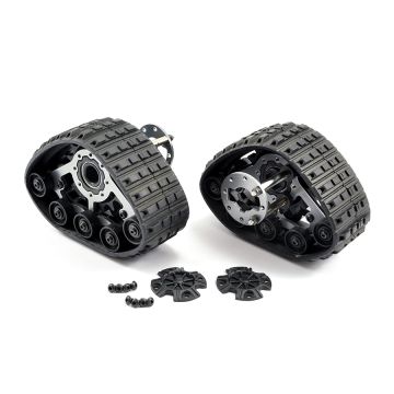 Snow & Sand Caterpillar Tracks for RC FTX Fury (12mm Hex) - Rear Pair
