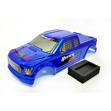 Hobao Hyper MTX Printed Body Blue With Body Sponge Pad