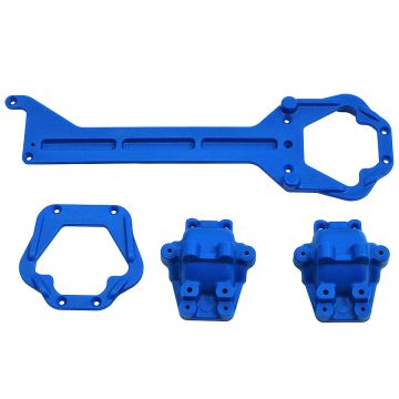 RPM Front & Rear Upper Chassis Diff Covers Latrax Teton/Rally