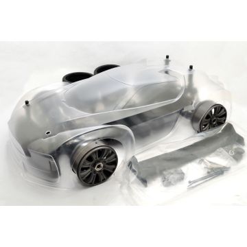 Hobao OFNA Hyper VT Electric On Road 1:8 RC Car Rolling Chassis (80% Prebuilt)
