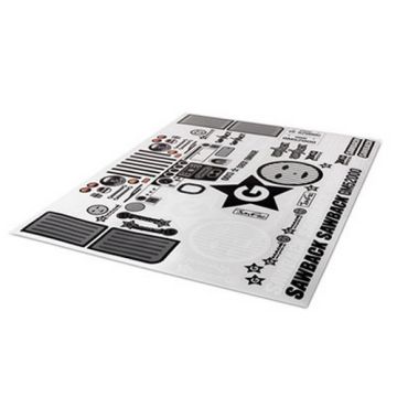 Gmade Sawback Decal Sheet