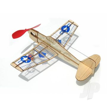 Guillow U.S. Grumman F6F-3 Hellcat Balsa Model Aircraft Kit