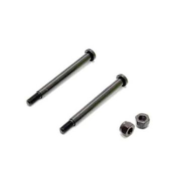 Hobao Hyper EX10 New Rear Hub Hinge Pins M2.6x36.4 W/Nut (2)