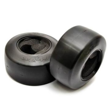 Hobao Hyper EX10 Belted Rear Slick Tyres - Soft (2)