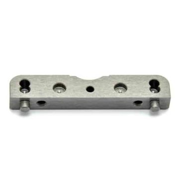 Hobao Hyper Vs2 CNC Aluminium Front Lower Arm Holder (Fr)