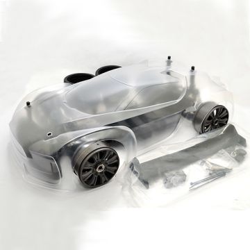Hobao OFNA Hyper VT Nitro 1:8 On Road RC Car Rolling Chassis (80% Prebuilt)