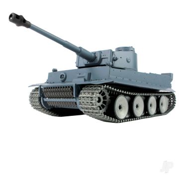 Henglong 1:16 German Tiger I RC Tank w/IR Battle, Shoots, Smoke, Sound, Metal Drivetrain