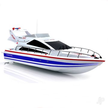 Henglong Atlantic Yacht Luxury Powerboat RTR RC Boat (700mm) - Blue