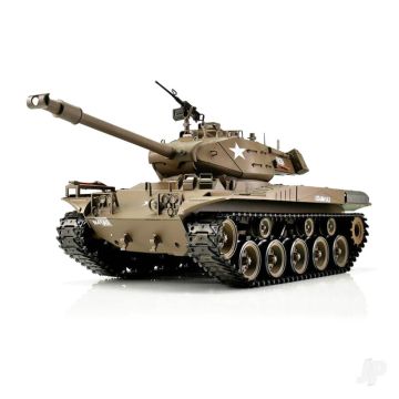 Henglong 1:16 US M41A3 Walker Bulldog RTR RC Tank (IR, Shoots, Smokes & Sound)