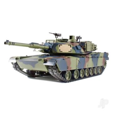 Henglong 1:16 M1A2 Abrams Pro RC Tank (IR+Shoots+Smokes+Sound+Metal Parts)