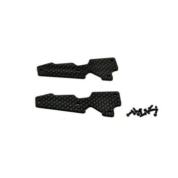 Hobao Hyper TT2.0 Carbon Fibre Front Lower Arm Stiffener