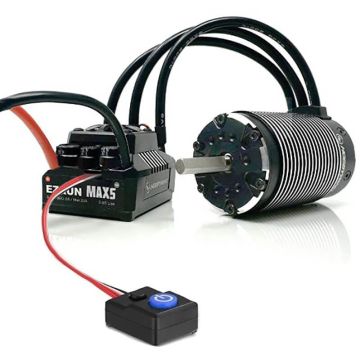 Hobbywing Combo EZRun Max5 HV G2 ESC 56118Sd 650Kv G2 Motor