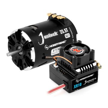 Hobbywing Combo XR10 Justock G3S ESC/Justock G2.1 25.5t