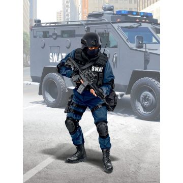 ICM 1:16 S.W.A.T. Team Leader 1:16 Figure Plastic Model Kit