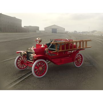 ICM 1:24 Model T 1914 Firetruck American Car Plastic Model Kit