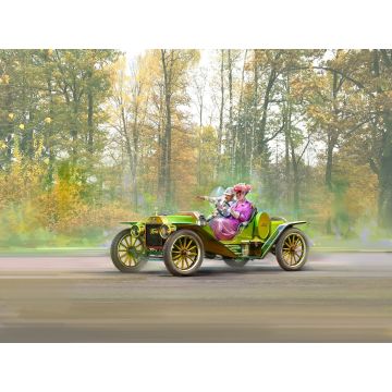 ICM 1:24 Model T 1913 Speedster with 2 American Sport Car Driver Figures Plastic Model Kit