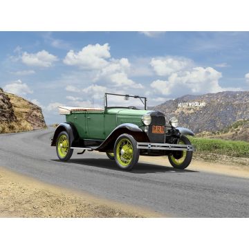 ICM 1:24 Model A Standard Phaeton (1930s) American Passenger Car Plastic Model Kit