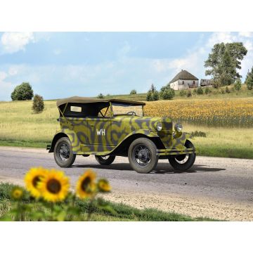 ICM 1:24 GAZ-A Passenger Car in German Service Plastic Model Kit