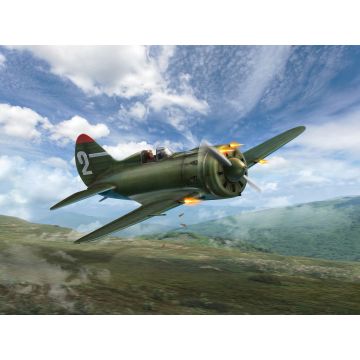 ICM 1:32 I-16 Type 10 WWII Soviet Fighter Plane Plastic Model Kit