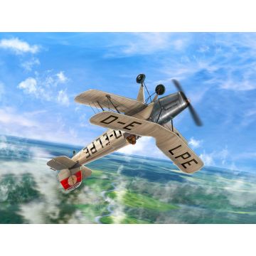 ICM 1:32 Bücker Bü 131B German Training Aircraft Plastic Model Kit
