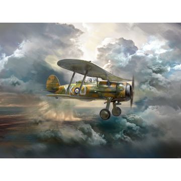 ICM 1:32 Gloster Gladiator Mk.I WWII British Fighter Plastic Model Kit