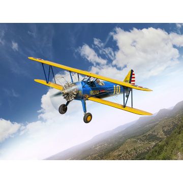 ICM 1:32 Stearman PT-17/N2S-3 Kaydet American Training Aircraft Plastic Model Kit