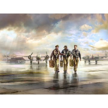 ICM 1:32 USAAF Pilots (1941-1945) 3 Figures Plastic Model Kit