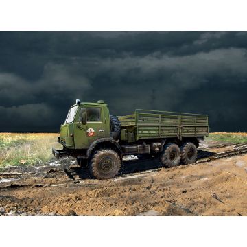 ICM 1:35 Soviet Six-Wheel Army Truck Plastic Model Kit