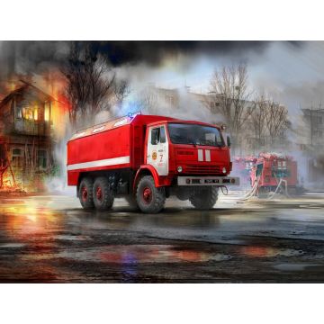 ICM 1:35 AR-2 (43105) Hose Fire Truck Plastic Model Kit